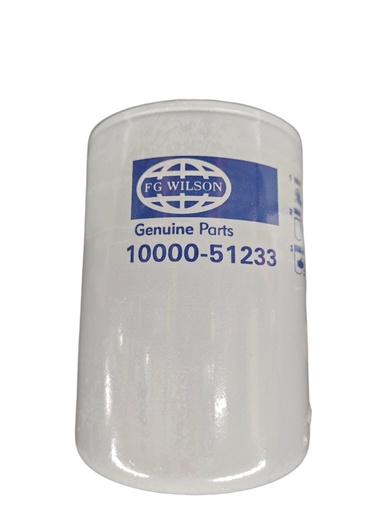 Filtro de aceite FG Wilson 10000-51233