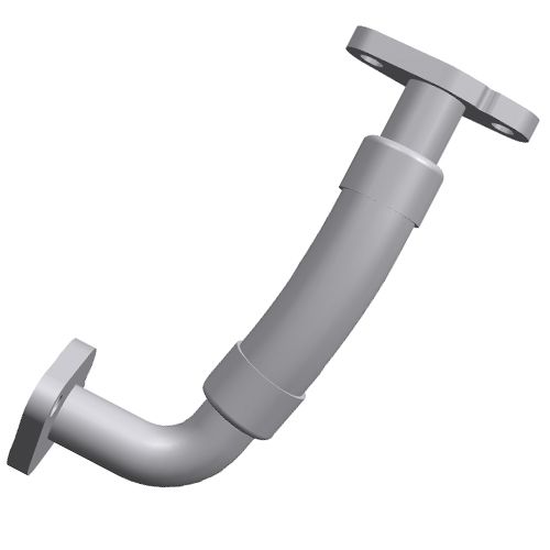 Pipe.turbo Perkins T407956