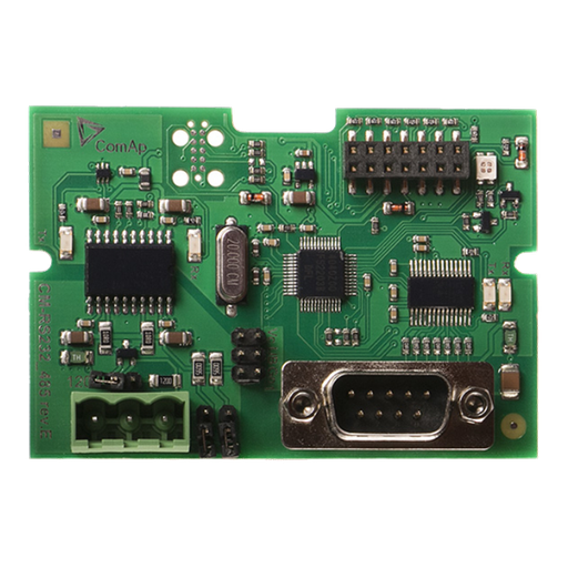 Tarjeta de comando modbus puertos 232-485 ComAp CM223248XBX
