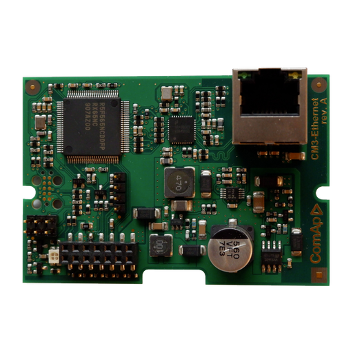 CM3-ETHERNET: tercera generación de módulos enchufables de ethernet ComAp CM3ETHERXBX