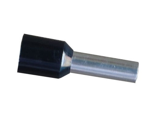 Terminal ferrul aislado negro 10 AWG FNX TERFNEG10AWG