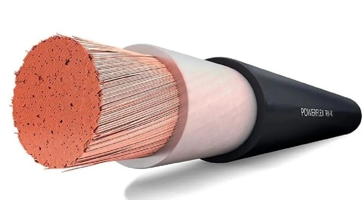Cable RV-K 1 x 4 AWG negro 90 gr CABLERVK4AWG