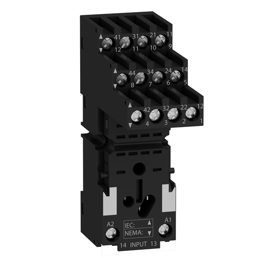 Base fijacion rxm 4NANC sep RXZE2114M Schneider Electric BASEFIJRXM
