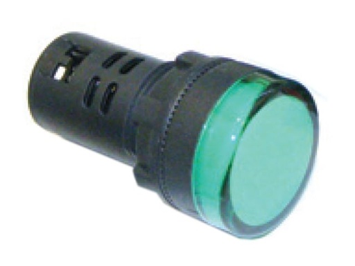 Piloto monob LED 220V verde 22MM FX780 FNX 2478034