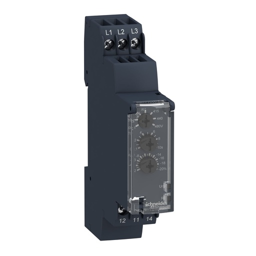 Relé asimetria sec falta fase na+nc Schneider Electric 208807859